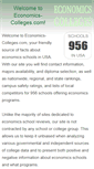 Mobile Screenshot of economics-colleges.com